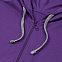 Толстовка с капюшоном на молнии Unit Siverga, фиолетовая с логотипом  заказать по выгодной цене в кибермаркете AvroraStore