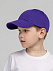 Бейсболка детская Capture Kids, фиолетовая с логотипом  заказать по выгодной цене в кибермаркете AvroraStore