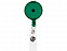 Роллер-клип Lech, зеленый с логотипом  заказать по выгодной цене в кибермаркете AvroraStore