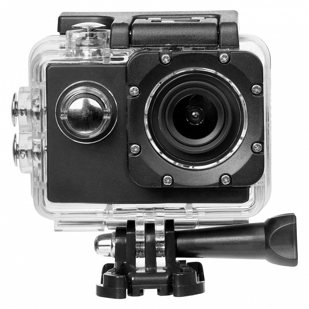 Экшн-камера Minkam, черная с логотипом  заказать по выгодной цене в кибермаркете AvroraStore