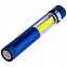 Фонарик-факел LightStream, малый, синий с логотипом  заказать по выгодной цене в кибермаркете AvroraStore