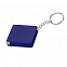 Брелок-рулетка Etti, синий с логотипом  заказать по выгодной цене в кибермаркете AvroraStore
