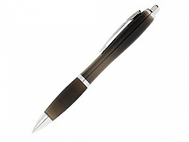 Ручка шариковая Nash, черный, синие чернила с логотипом  заказать по выгодной цене в кибермаркете AvroraStore