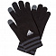 Перчатки Tiro, черные с серым с логотипом  заказать по выгодной цене в кибермаркете AvroraStore