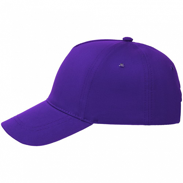 Бейсболка Convention, фиолетовая с логотипом  заказать по выгодной цене в кибермаркете AvroraStore