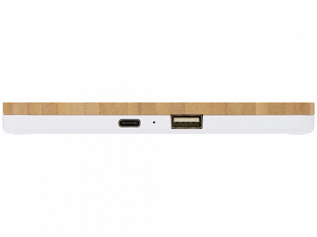 Беспроводное зарядное устройство-органайзер из бамбука Timber с логотипом  заказать по выгодной цене в кибермаркете AvroraStore