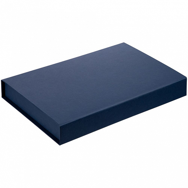 Коробка Silk, синяя с логотипом  заказать по выгодной цене в кибермаркете AvroraStore