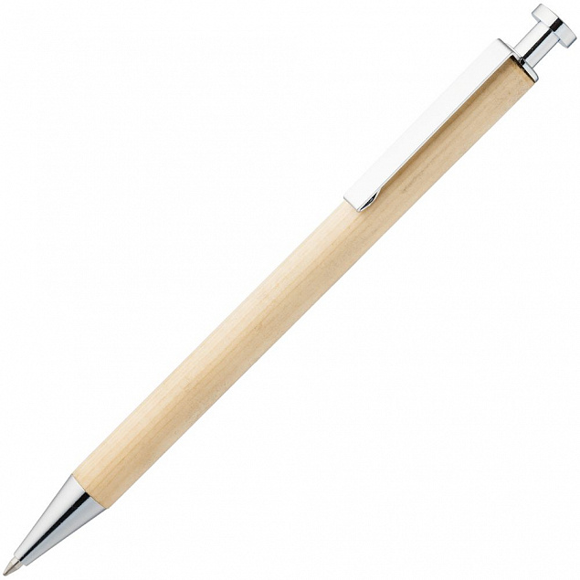 Ручка шариковая Attribute Wooden с логотипом  заказать по выгодной цене в кибермаркете AvroraStore