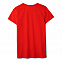 Футболка женская T-bolka Lady, красная с логотипом  заказать по выгодной цене в кибермаркете AvroraStore