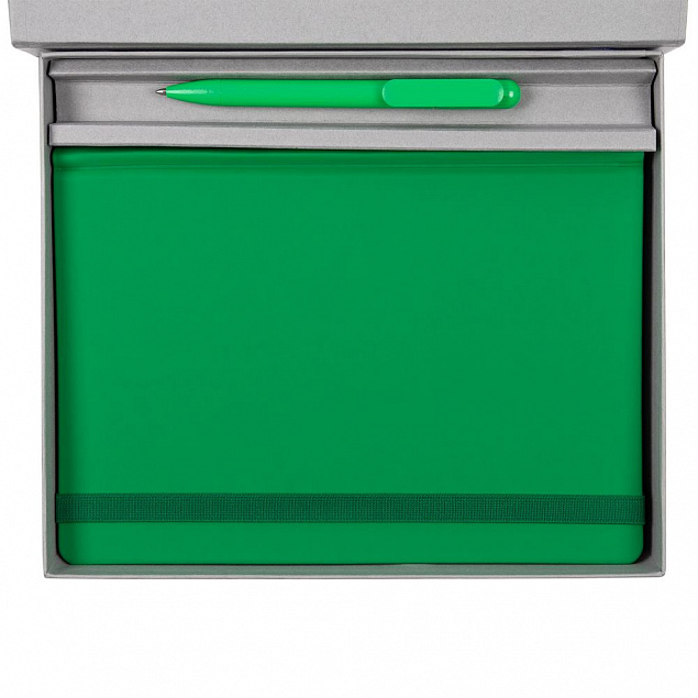 Набор Favor, зеленый с логотипом  заказать по выгодной цене в кибермаркете AvroraStore