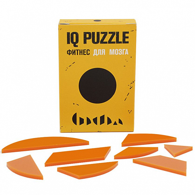 Головоломка IQ Puzzle Figures, круг с логотипом  заказать по выгодной цене в кибермаркете AvroraStore