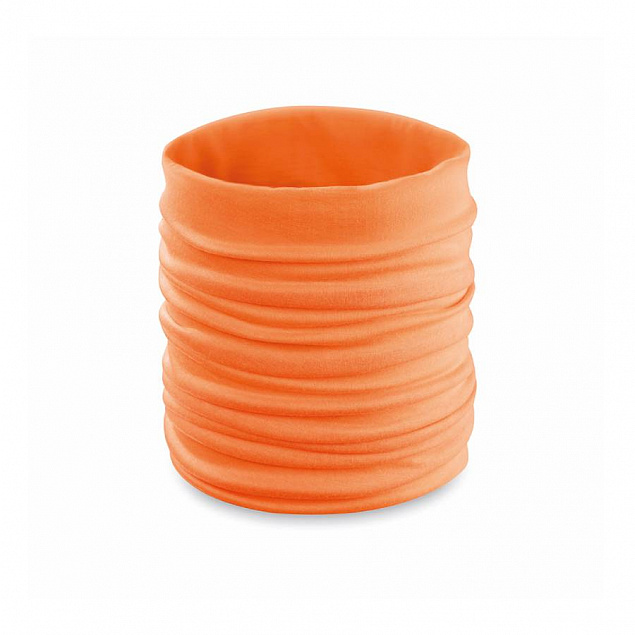 Шарф-бандана HAPPY TUBE, универсальный размер, оранжевый, полиэстер с логотипом  заказать по выгодной цене в кибермаркете AvroraStore