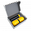 Набор Hot Box Duo C2B grey (черный с желтым) с логотипом  заказать по выгодной цене в кибермаркете AvroraStore