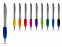 Ручка пластиковая шариковая «Nash» с логотипом  заказать по выгодной цене в кибермаркете AvroraStore