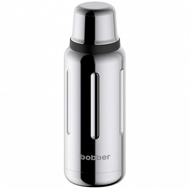 Термос Flask 1000, вакуумный, стальной зеркальный с логотипом  заказать по выгодной цене в кибермаркете AvroraStore