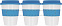 Стакан с крышкой из силикона с логотипом  заказать по выгодной цене в кибермаркете AvroraStore