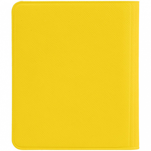 Картхолдер с отделением для купюр Dual, желтый с логотипом  заказать по выгодной цене в кибермаркете AvroraStore