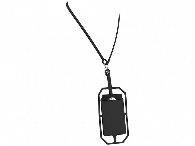 Картхолдер RFID со шнурком с логотипом  заказать по выгодной цене в кибермаркете AvroraStore