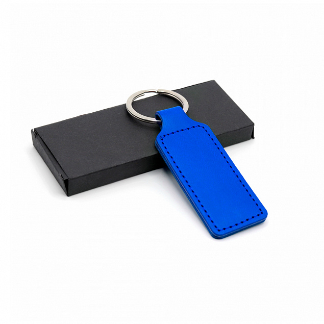 Брелок HORS в подарочной упаковке - Синий HH с логотипом  заказать по выгодной цене в кибермаркете AvroraStore