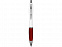 Ручка шариковая Nash, белый/красный, черные чернила с логотипом  заказать по выгодной цене в кибермаркете AvroraStore