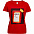 Футболка женская «Сода», красная с логотипом  заказать по выгодной цене в кибермаркете AvroraStore