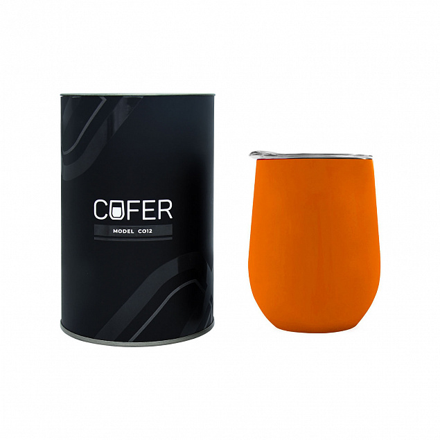 Набор Cofer Tube софт-тач CO12s black, оранжевый с логотипом  заказать по выгодной цене в кибермаркете AvroraStore