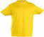 Футболка детская Imperial Kids 190, желтая с логотипом  заказать по выгодной цене в кибермаркете AvroraStore