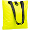 Шопер Manifest Color из светоотражающей ткани, желтый неон с логотипом  заказать по выгодной цене в кибермаркете AvroraStore