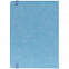 Ежедневник New Factor Metal, голубой с логотипом  заказать по выгодной цене в кибермаркете AvroraStore