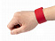 Браслет Wristler, красный с логотипом  заказать по выгодной цене в кибермаркете AvroraStore