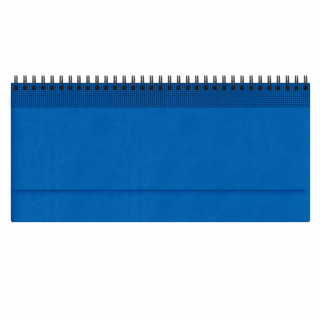 Планинг VELVET, датированный (2020 г.), светло-синий с логотипом  заказать по выгодной цене в кибермаркете AvroraStore
