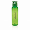 Герметичная бутылка для воды из AS-пластика, зеленая с логотипом  заказать по выгодной цене в кибермаркете AvroraStore