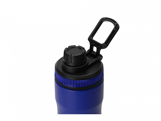 Бутылка для воды Supply Waterline, нерж сталь, 850 мл, синий с логотипом  заказать по выгодной цене в кибермаркете AvroraStore