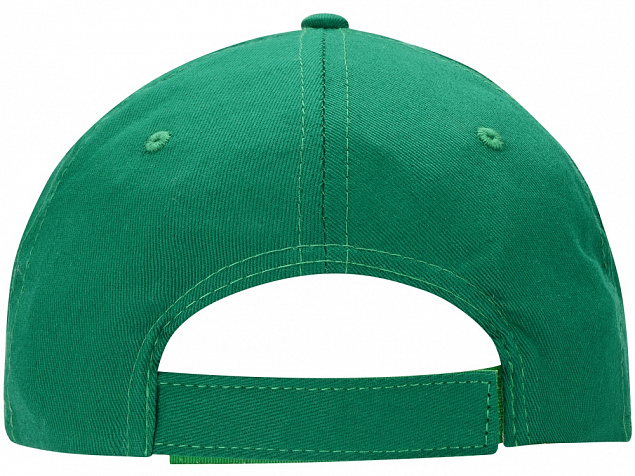 Бейсболка Detroit 6-ти панельная, зеленый с логотипом  заказать по выгодной цене в кибермаркете AvroraStore