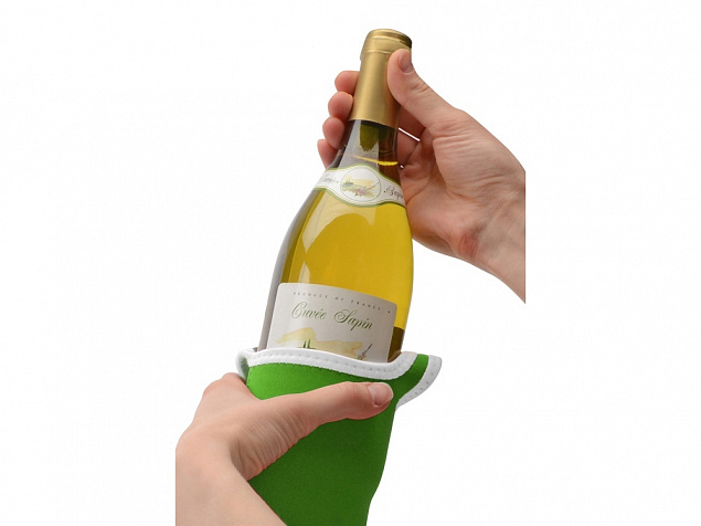 Декоративный чехол для бутылки вина с логотипом  заказать по выгодной цене в кибермаркете AvroraStore