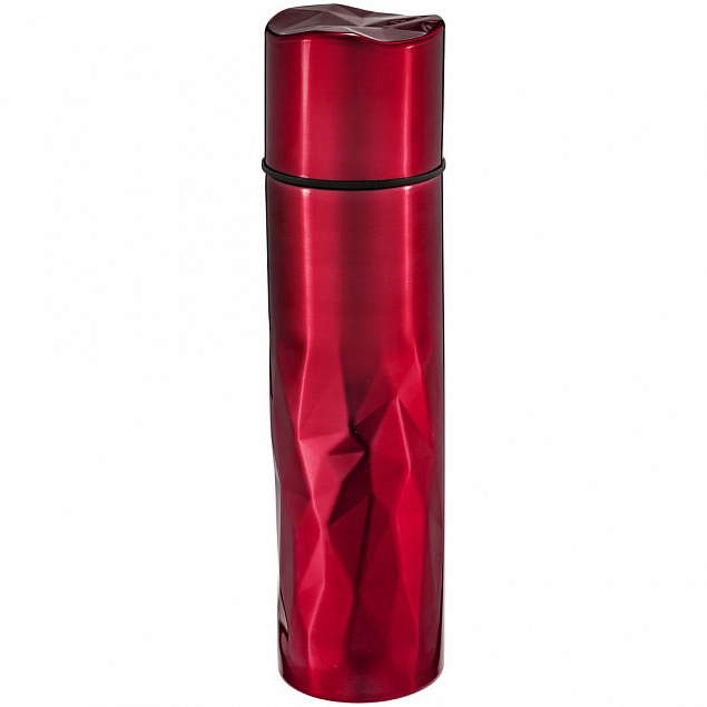Набор Gems: зонт и термос, красный с логотипом  заказать по выгодной цене в кибермаркете AvroraStore