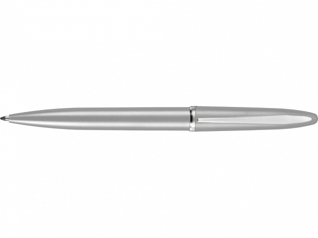 Ручка шариковая Империал, серебристый с логотипом  заказать по выгодной цене в кибермаркете AvroraStore