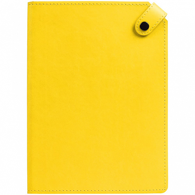 Ежедневник Angle, недатированный, желтый с логотипом  заказать по выгодной цене в кибермаркете AvroraStore