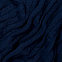Плед Fado вязаный, синий (без подарочной коробки) с логотипом  заказать по выгодной цене в кибермаркете AvroraStore
