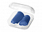 Беруши Serenity  в футляре, синий с логотипом  заказать по выгодной цене в кибермаркете AvroraStore