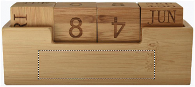 Календарь бамбуковый с логотипом  заказать по выгодной цене в кибермаркете AvroraStore