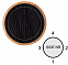 Колонка Bluetooth круглая с логотипом  заказать по выгодной цене в кибермаркете AvroraStore