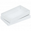 Коробка Slender, малая, белая с логотипом  заказать по выгодной цене в кибермаркете AvroraStore