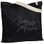 Холщовая сумка с вышивкой «Нелинейная регрессия», черная с логотипом  заказать по выгодной цене в кибермаркете AvroraStore