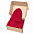 Набор подарочный НАСВЯЗИ©: шапка, шарф,  варежки, носки, красный с логотипом  заказать по выгодной цене в кибермаркете AvroraStore