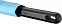 Зонт-трость Halo, механический 30, аква с логотипом  заказать по выгодной цене в кибермаркете AvroraStore