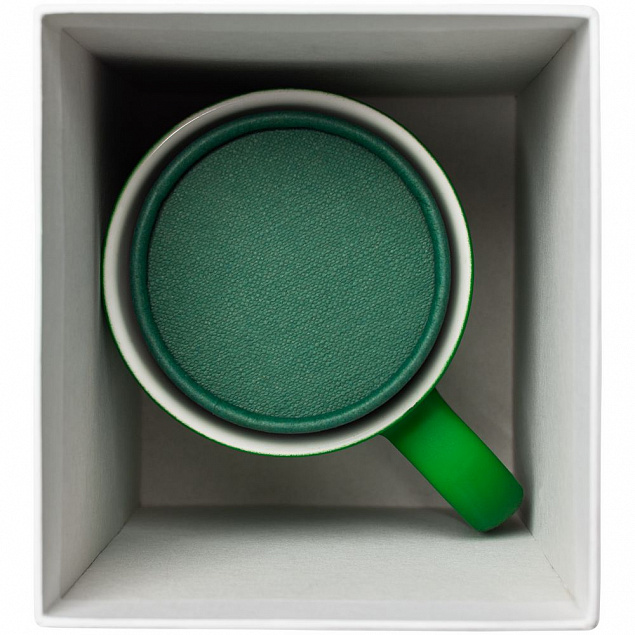 Коробка «Генератор пожеланий», зеленая с логотипом  заказать по выгодной цене в кибермаркете AvroraStore