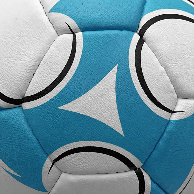 Футбольный мяч Arrow, голубой с логотипом  заказать по выгодной цене в кибермаркете AvroraStore