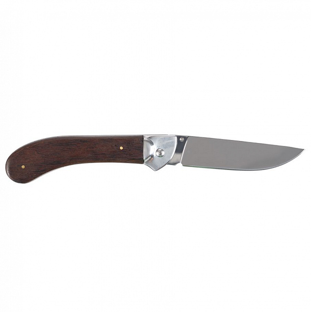 Складной нож Stinger 9905, коричневый с логотипом  заказать по выгодной цене в кибермаркете AvroraStore