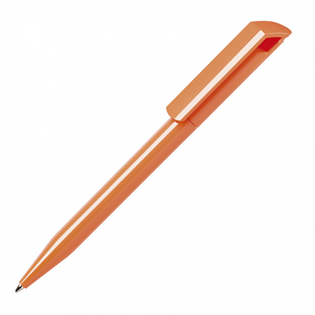 Ручка шариковая ZINK, неон с логотипом  заказать по выгодной цене в кибермаркете AvroraStore